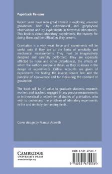 Gravitational Experiments in the Laboratory