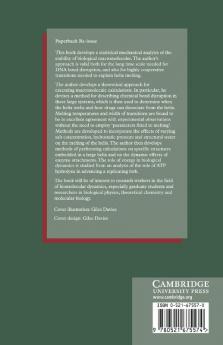 Statistical Mechanics and Stability of Macromolecules