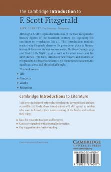 The Cambridge Introduction to F. Scott             Fitzgerald