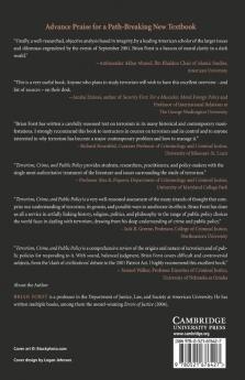 Terrorism Crime and Public Policy