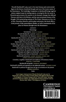 The Cambridge Companion to Machiavelli