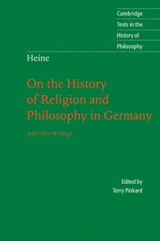 On the History of Religion and Philosophy in Germany
