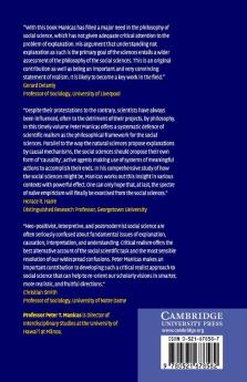 A Realist Philosophy of Social Science