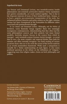 Leo Strauss and Emmanuel Levinas