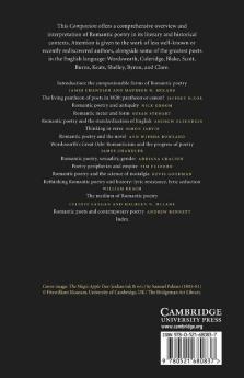 The Cambridge Companion to British Romantic Poetry