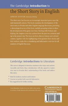 The Cambridge Introduction to the Short Story in English