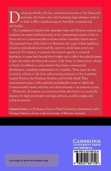 The Constitutional Systems of the Australian States and             Territories