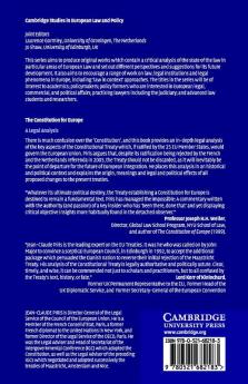 The Constitution for Europe
