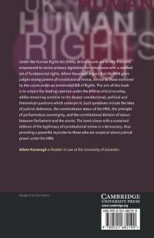 Constitutional Review Under the UK Human Rights ACT