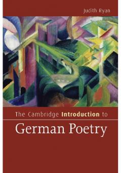The Cambridge Introduction to German Poetry