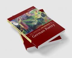 The Cambridge Introduction to German Poetry
