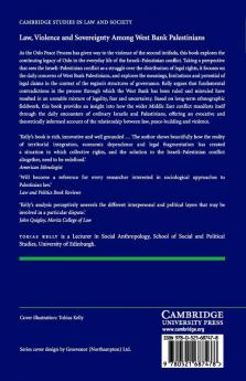 Law Violence and Sovereignty Among West Bank Palestinians