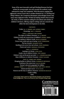 The Cambridge Companion to Children's Literature