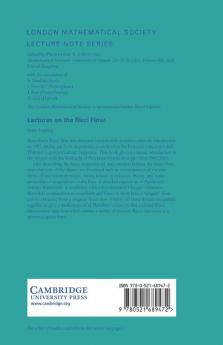 Lectures on the Ricci Flow