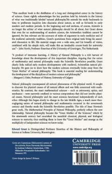 A History of Natural Philosophy