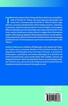 Social Philosophy after Adorno