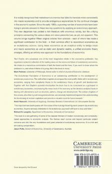 The Evolutionary Foundations of Economics
