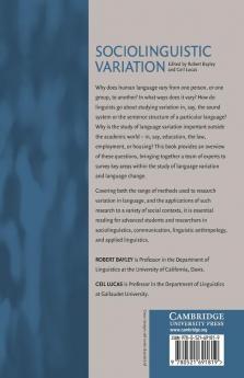 Sociolinguistic Variation