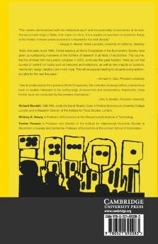 Advances in Economics and Econometrics