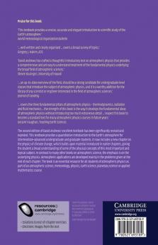 An Introduction to Atmospheric Physics