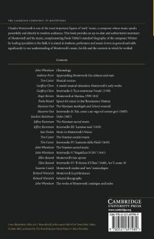 The Cambridge Companion to Monteverdi