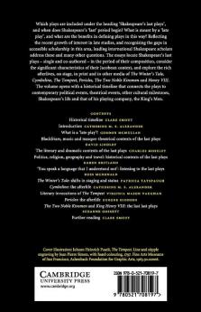Camb Comp Shakespeare's Last Plays