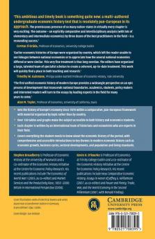 The Cambridge Economic History of Modern Europe