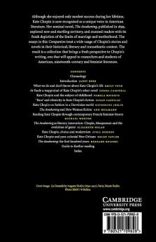 The Cambridge Companion to Kate Chopin