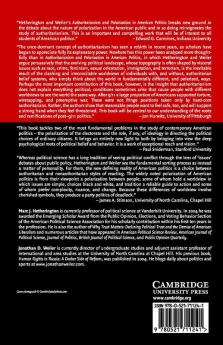 Authoritarianism and Polarization in American             Politics