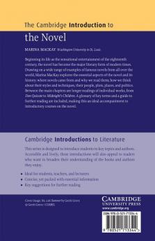 The Cambridge Introduction to the Novel