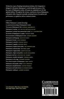 The New Cambridge Companion to Shakespeare