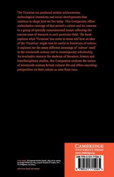 The Cambridge Companion to Victorian Culture