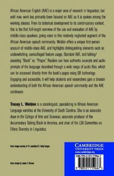 Middle-Class African American English
