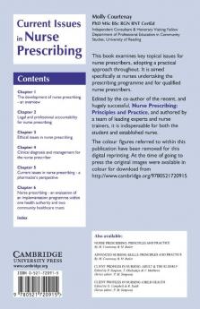 Current Issues in Nurse Prescribing