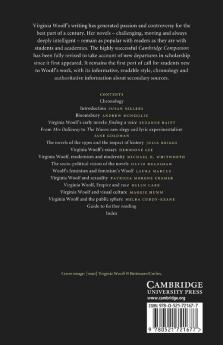 The Cambridge Companion to Virginia Woolf