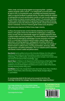 Politics Gender and Concepts