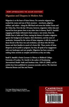 Migration and Diaspora in Modern Asia