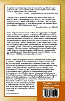 Poverty Participation and Democracy