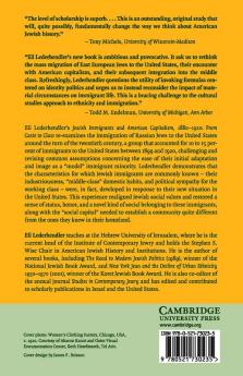 Jewish Immigrants and American Capitalism 1880-1920