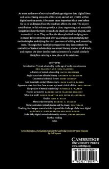 The Cambridge Companion to Textual Scholarship