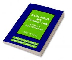 Truth Error and Criminal Law