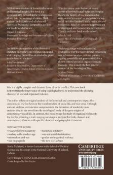 The Sociology of War and Violence