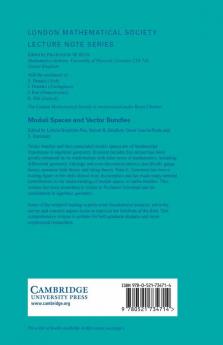Moduli Spaces and Vector Bundles