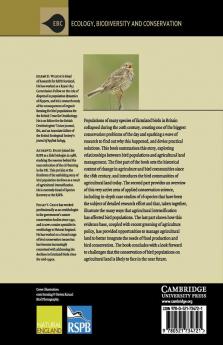 Bird Conservation and Agriculture
