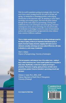 An Introduction to Gerontology