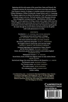 The Cambridge Companion to the Sonnet