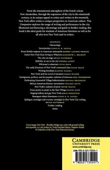 The Cambridge Companion to the Literature of New York