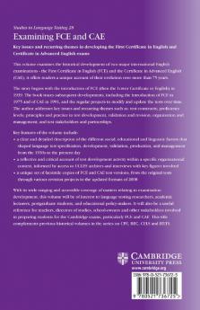 Examining FCE and CAE