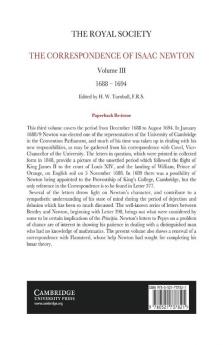 The Correspondence of Isaac Newton