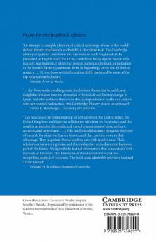 The Cambridge History of Spanish Literature